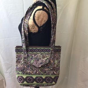 Quilted Paisley Shoulder Bag